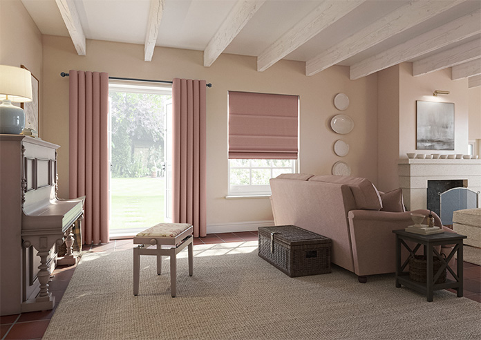 Stamford, Fig - Twist&Fit Roman Blind - Image 7